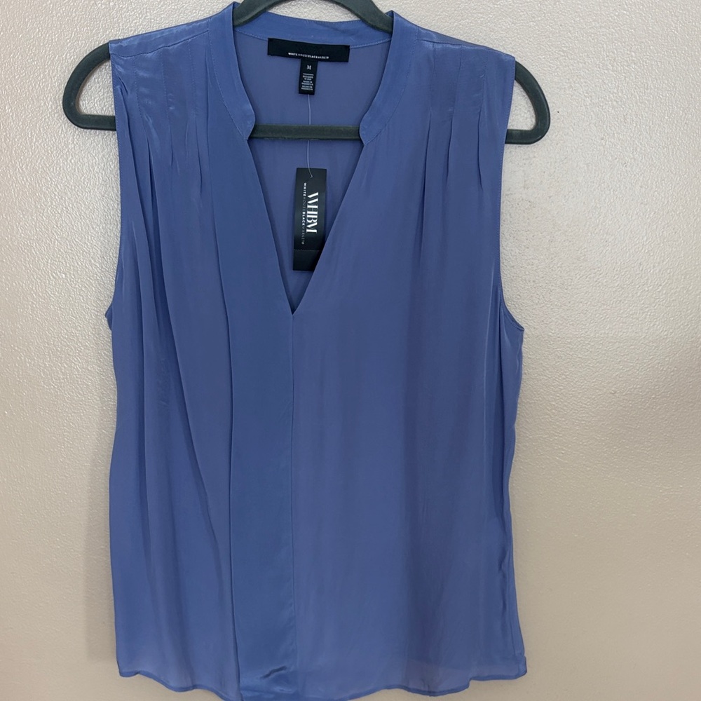 White House Black Market Women's Sleeveless Blouse